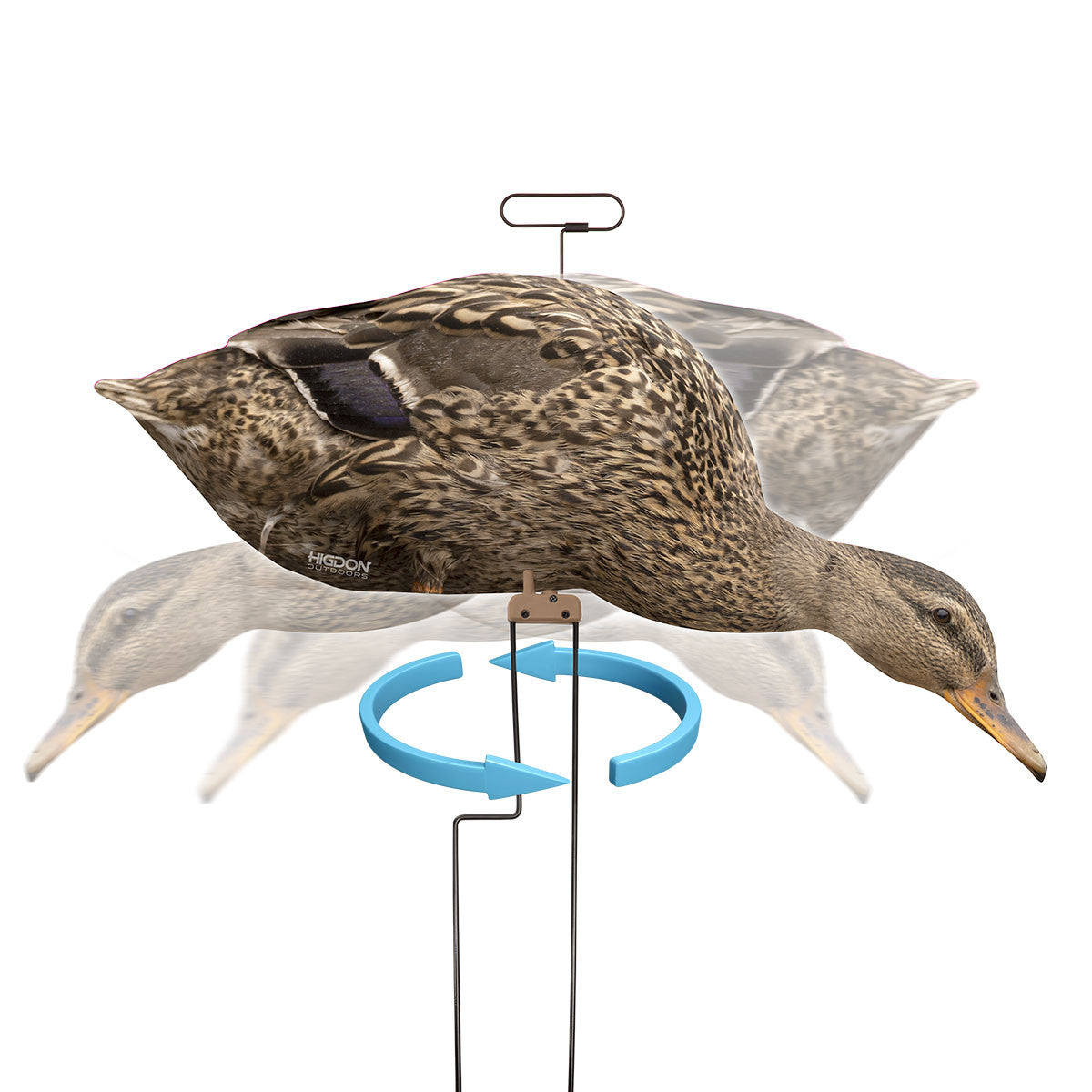 Higdon FLATS Motion Magnum Mallard Silhouette Decoys Image