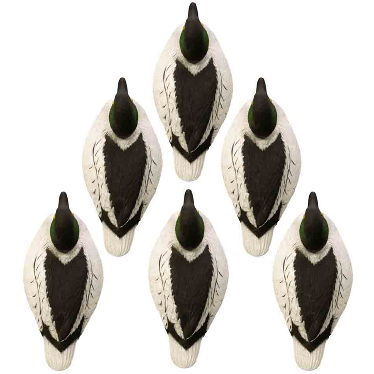 Battleship Goldeneye Foam Filled Drake Decoys, 6 Pack