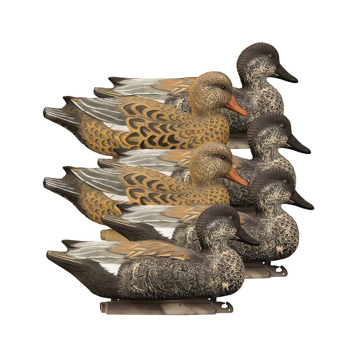 Higdon Battleship Gadwall Foam Filled Duck Decoys - 6 Pack Image
