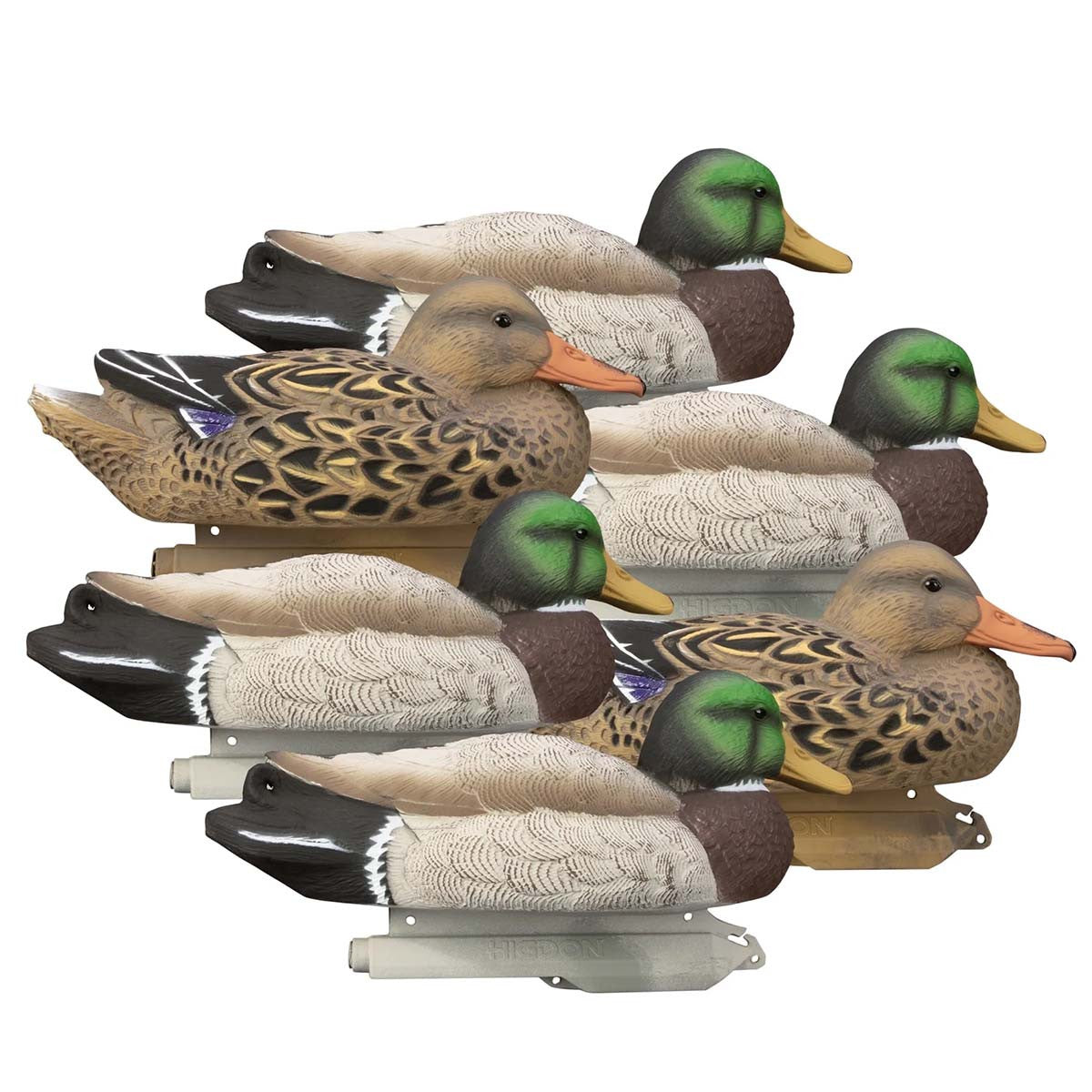 Higdon Standard Size Mallard Filler Pack Foamed Filled Floating Duck Decoys Image