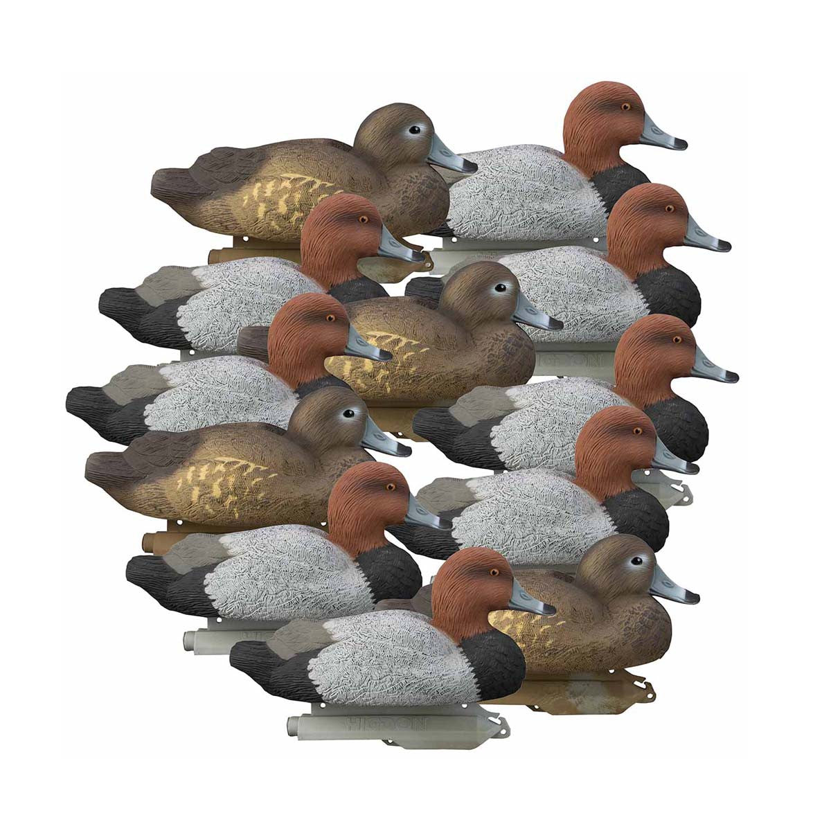 Higdon Standard Redhead Foam-Filled Duck Decoy 12 Pack Image