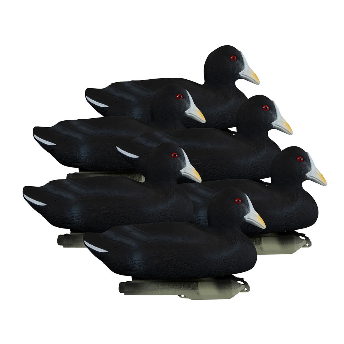 Higdon Standard Coots Foam-Filled Duck Decoys - 6 Pack Image