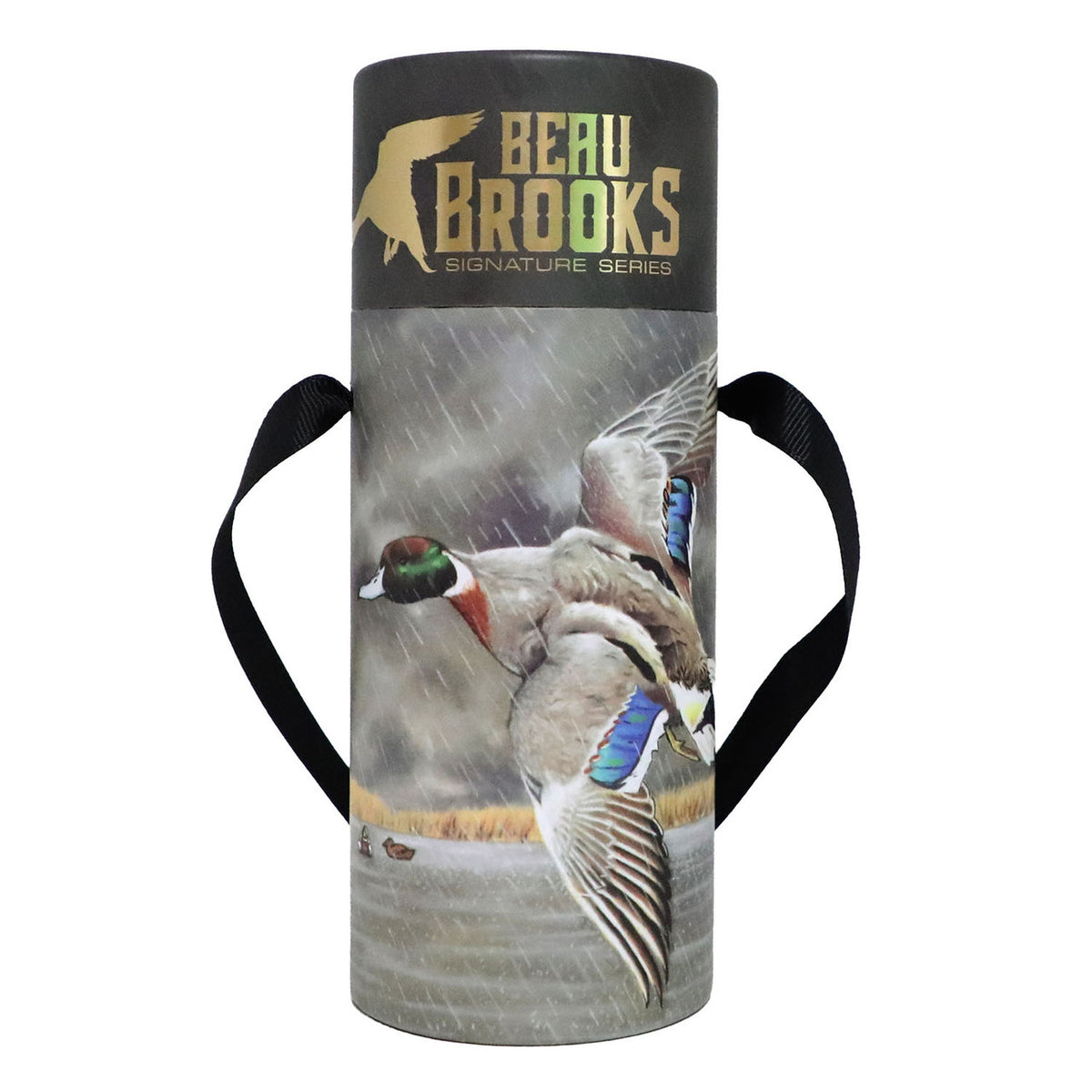 Package Only Image of the Power Calls Beau Brooks Signature Hybrid Duck Call.