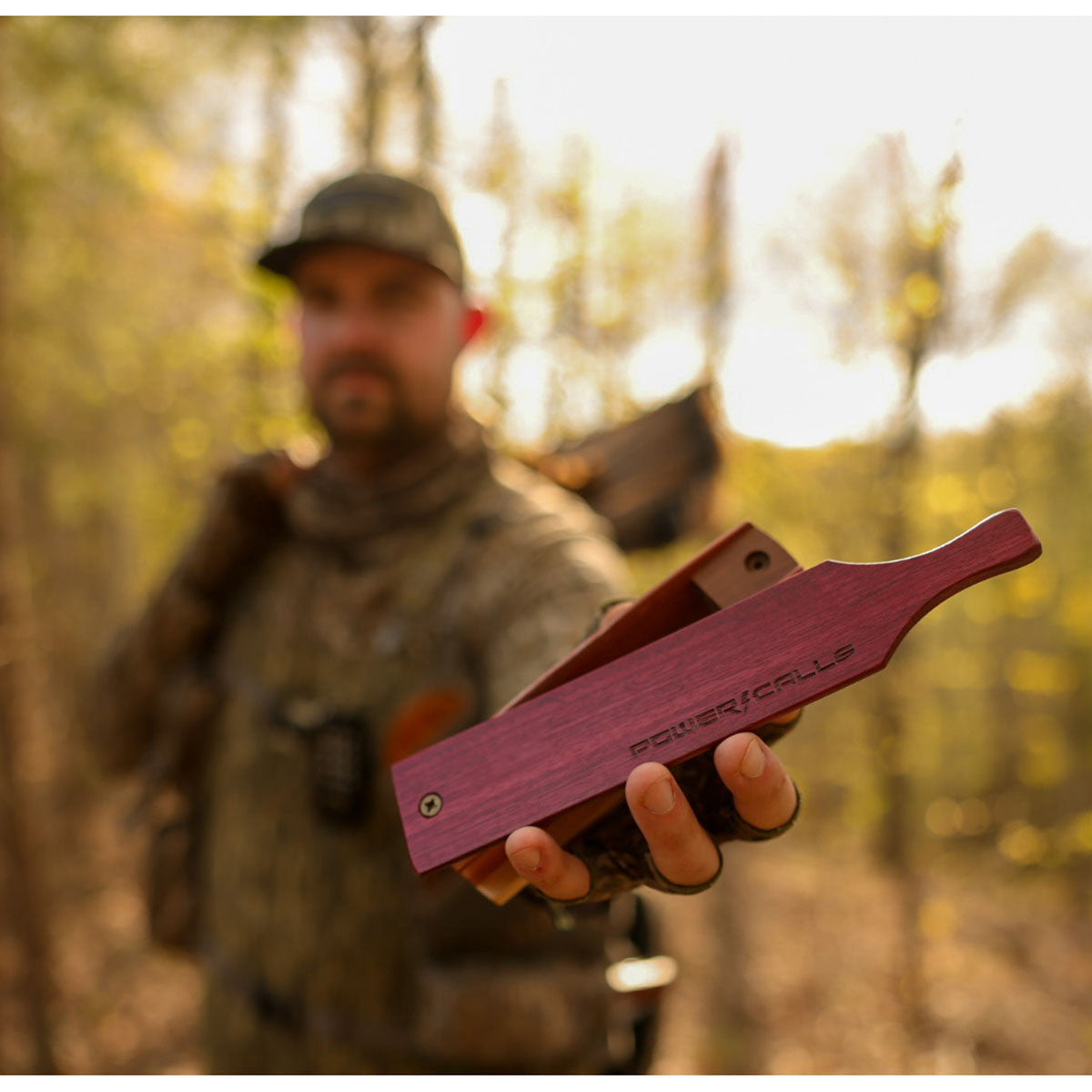 Power Calls Force Turkey Box Call Field Image