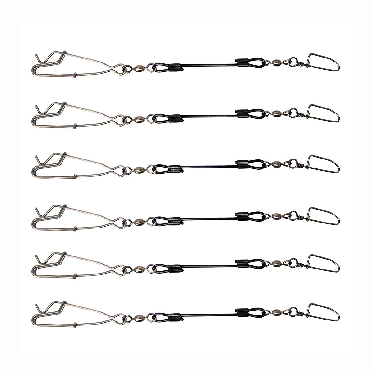 Higdon Outdoors Battleship Jerk Rig Quick-Connect Decoy Clips, 6 Pack Image