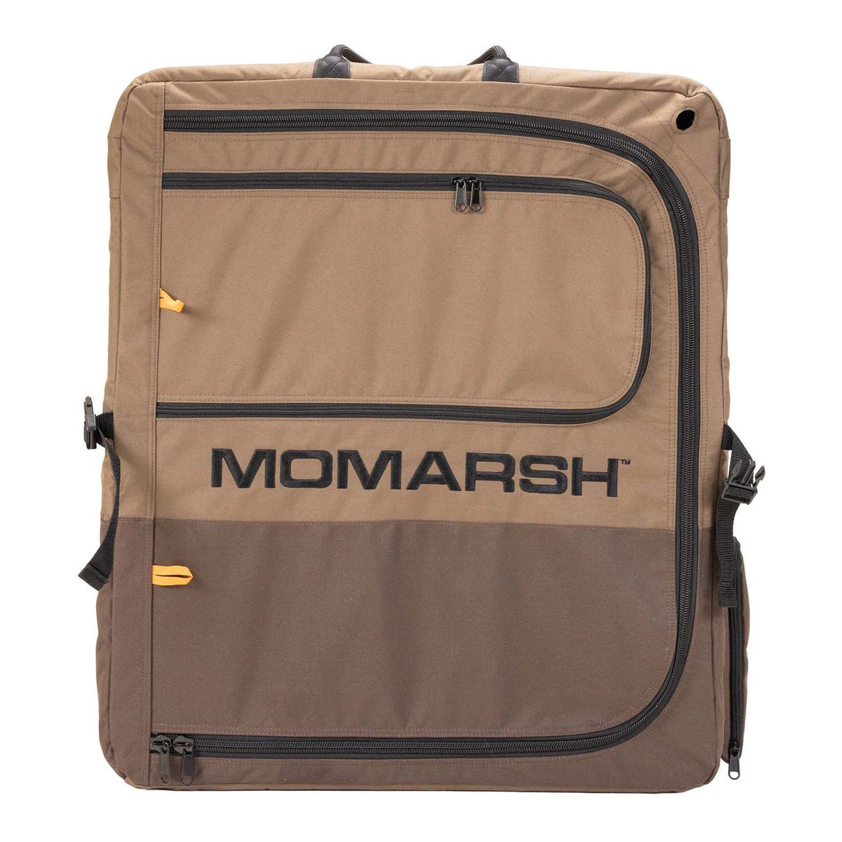Front Zipped Up Image of the MOmarsh Quick Crate Collapsible Dog Crate