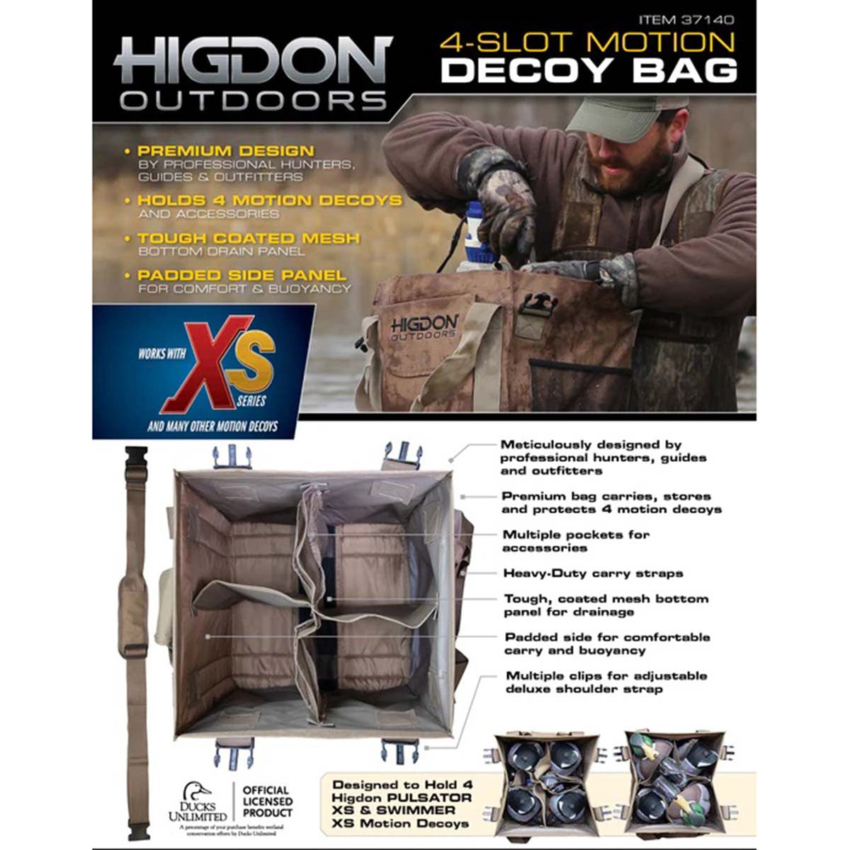 4-Slot Motion Decoy Bag