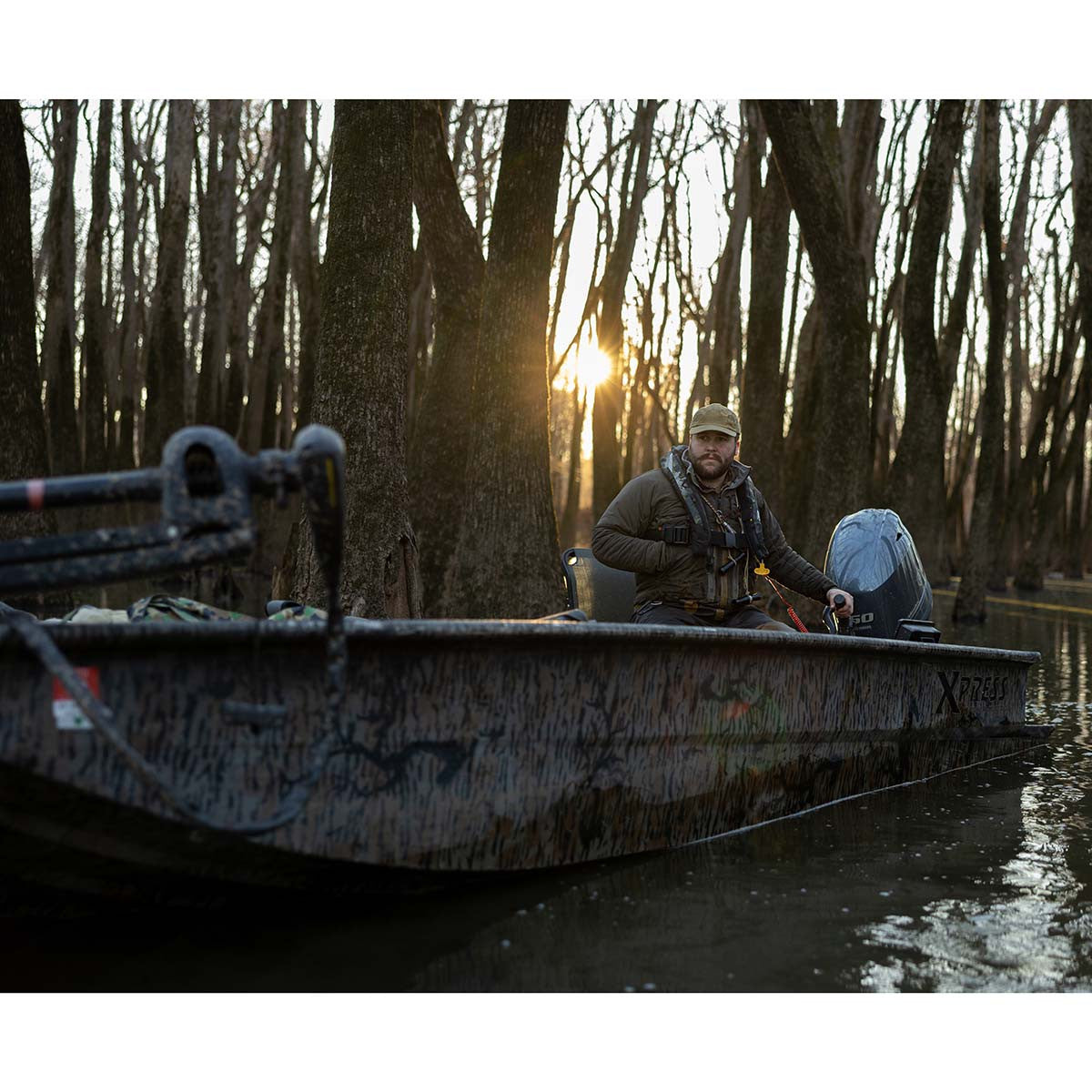 MOmarsh LifeLine Auto-Inflate 38g PFD, Optifade Timber In-the-Field Image