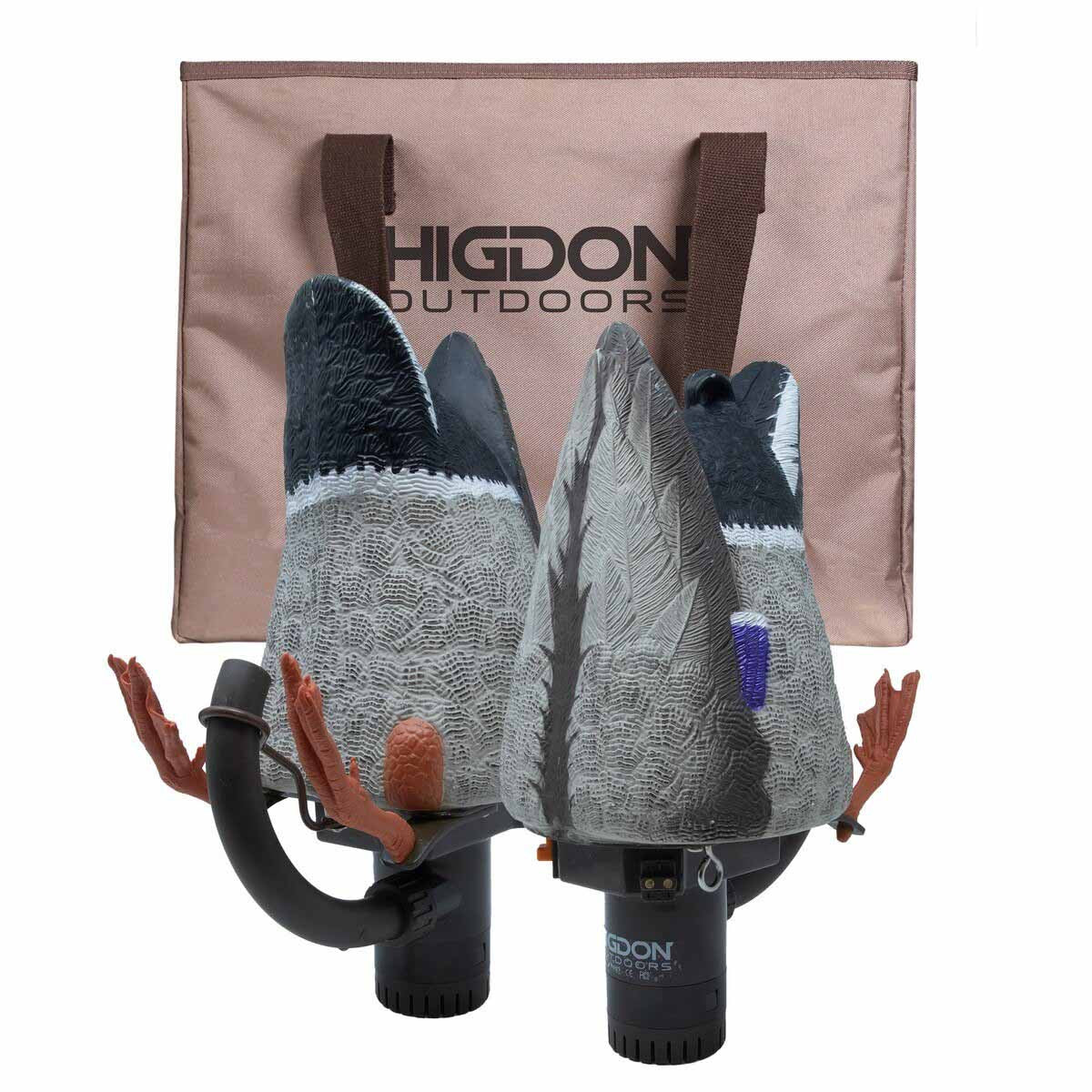 Higdon Pulsator Pro Guide Pack Drake-Drake Decoy Combo with 2 Slot Decoy Bag Image