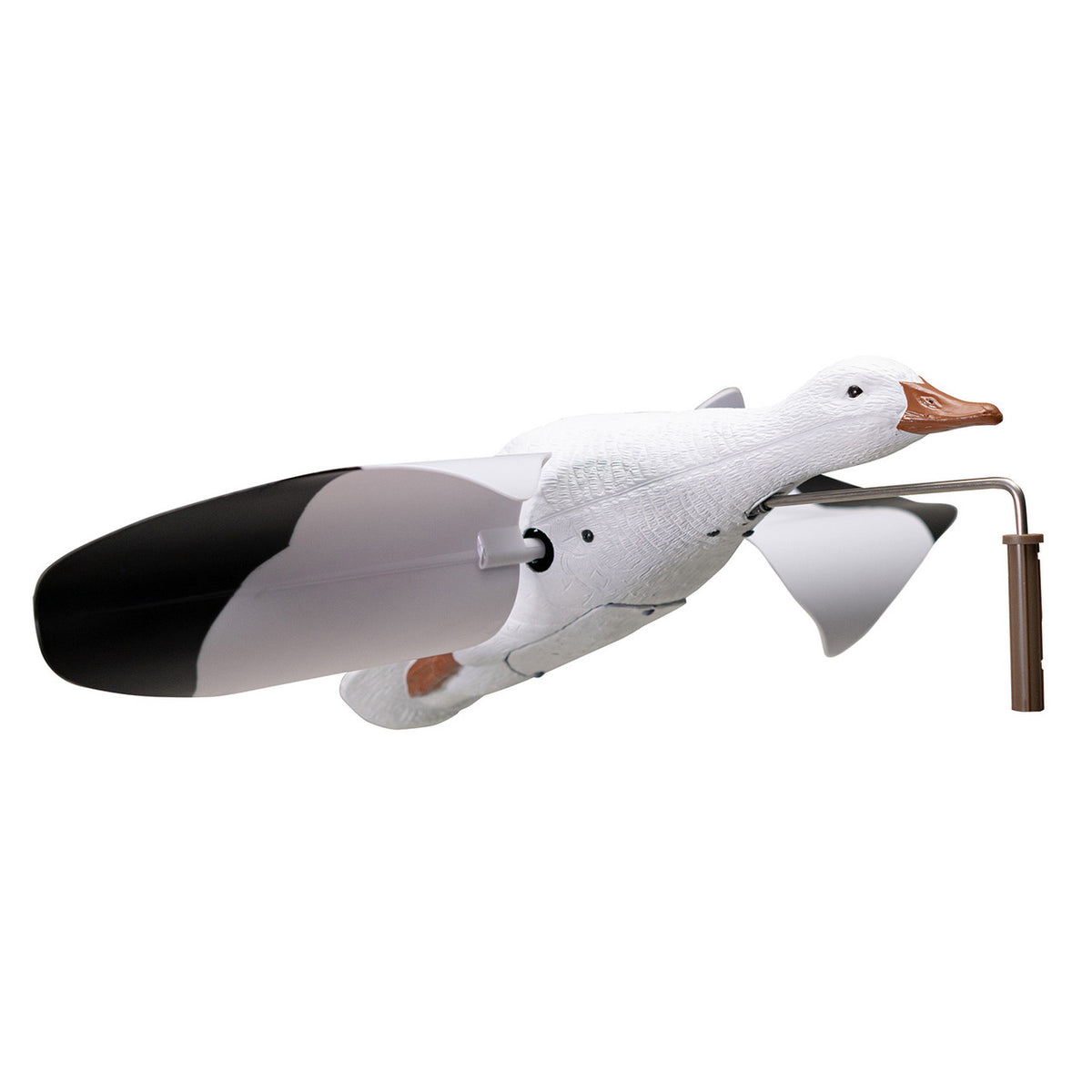 Product Image of the Higdon Outdoors Flasher Flyer Breeze Spinning Wing Snow Goose Decoy.