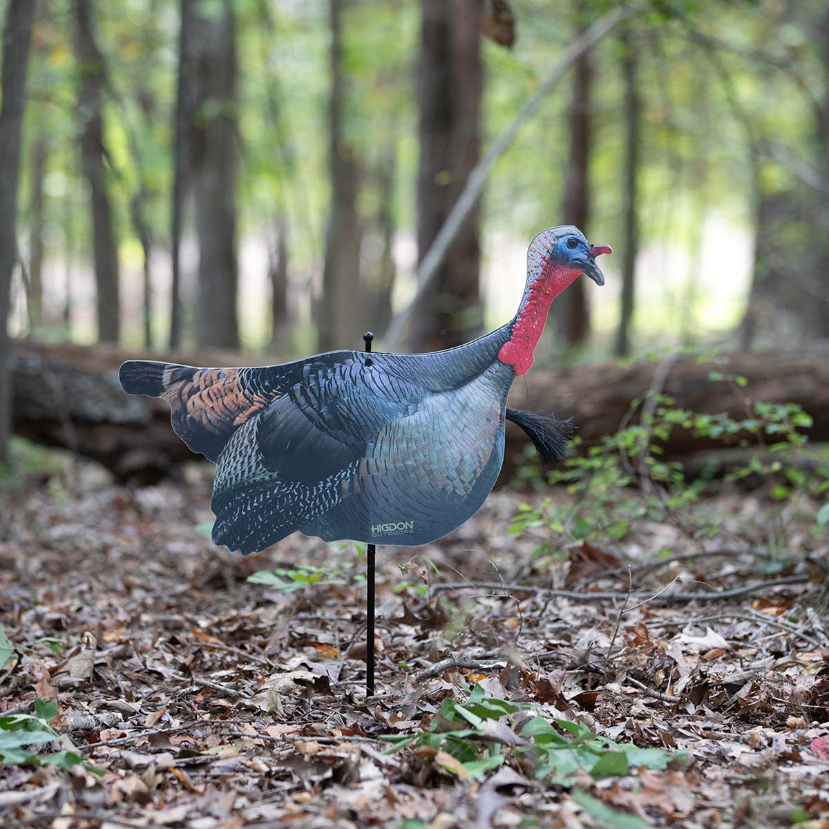 Higdon Outdoors FLEX Upright Tom Silhouette Turkey Decoy Field Image