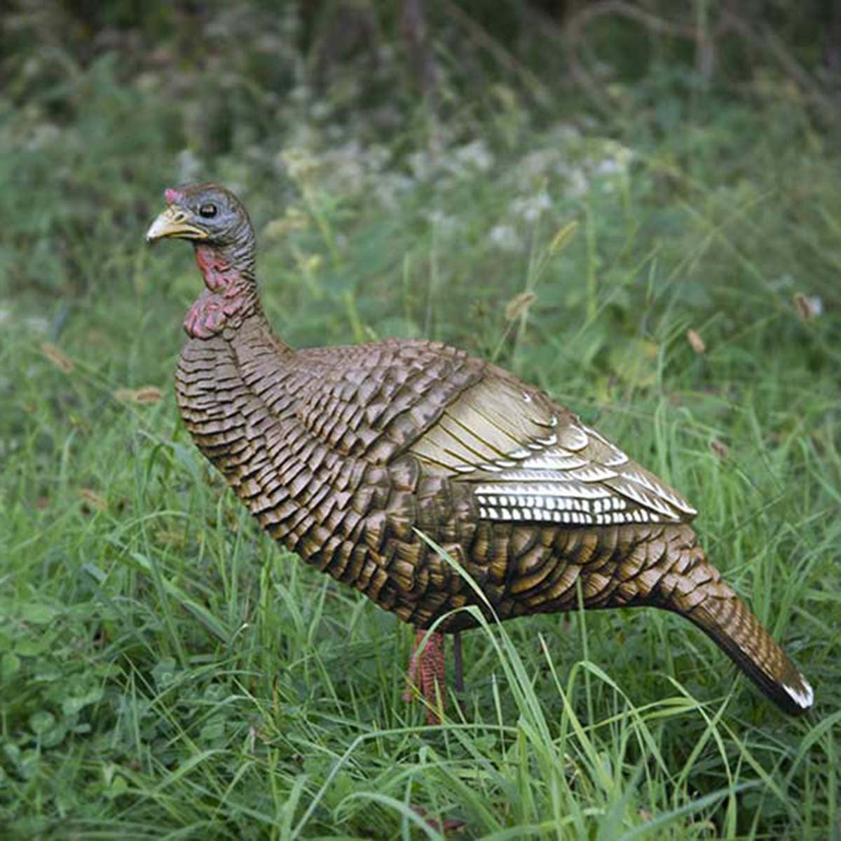 Higdon Hard Body Upright Hen Turkey Decoy Field Image