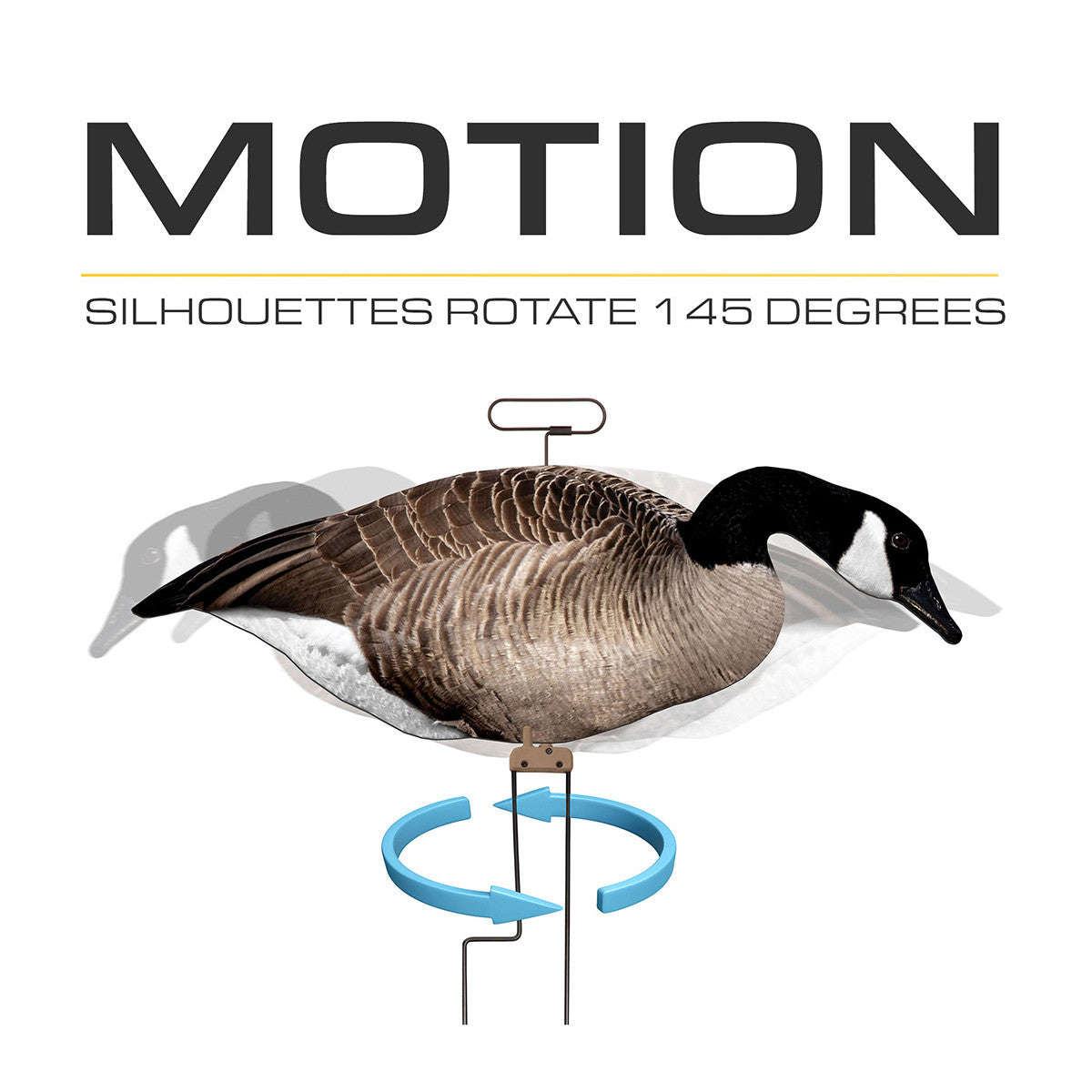 Higdon FLATS Magnum Canada Goose Motion Silhouette Decoys Image
