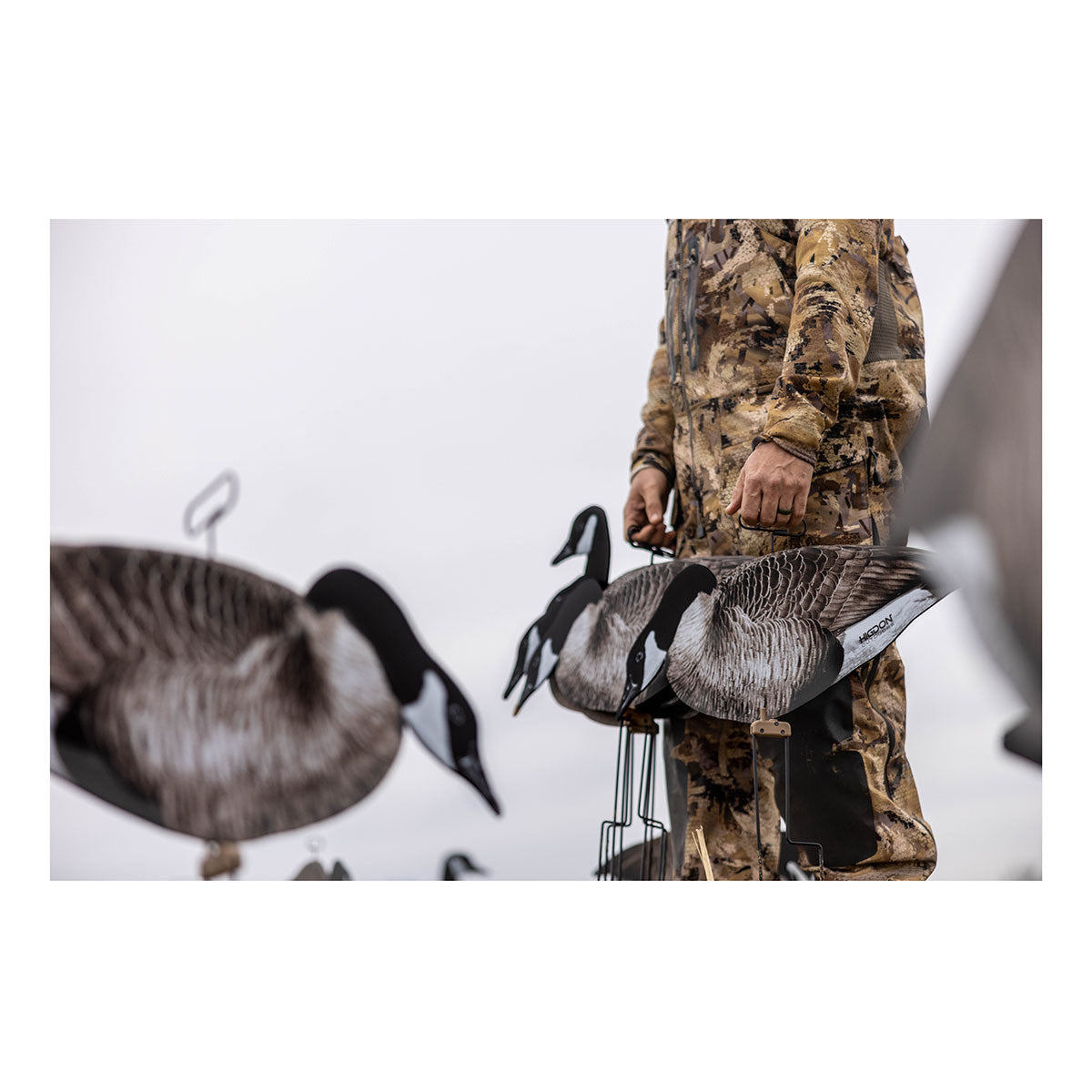 Higdon FLATS Magnum Canada Goose Motion Silhouette Decoys Image