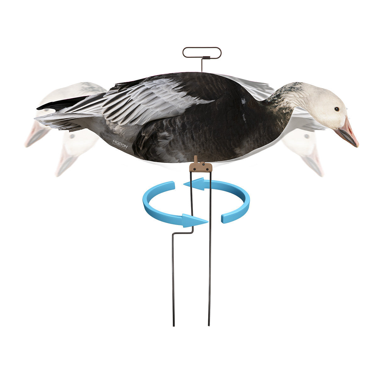 FLATS Magnum Blue Goose Motion Silhouette Decoys - 12 Pack