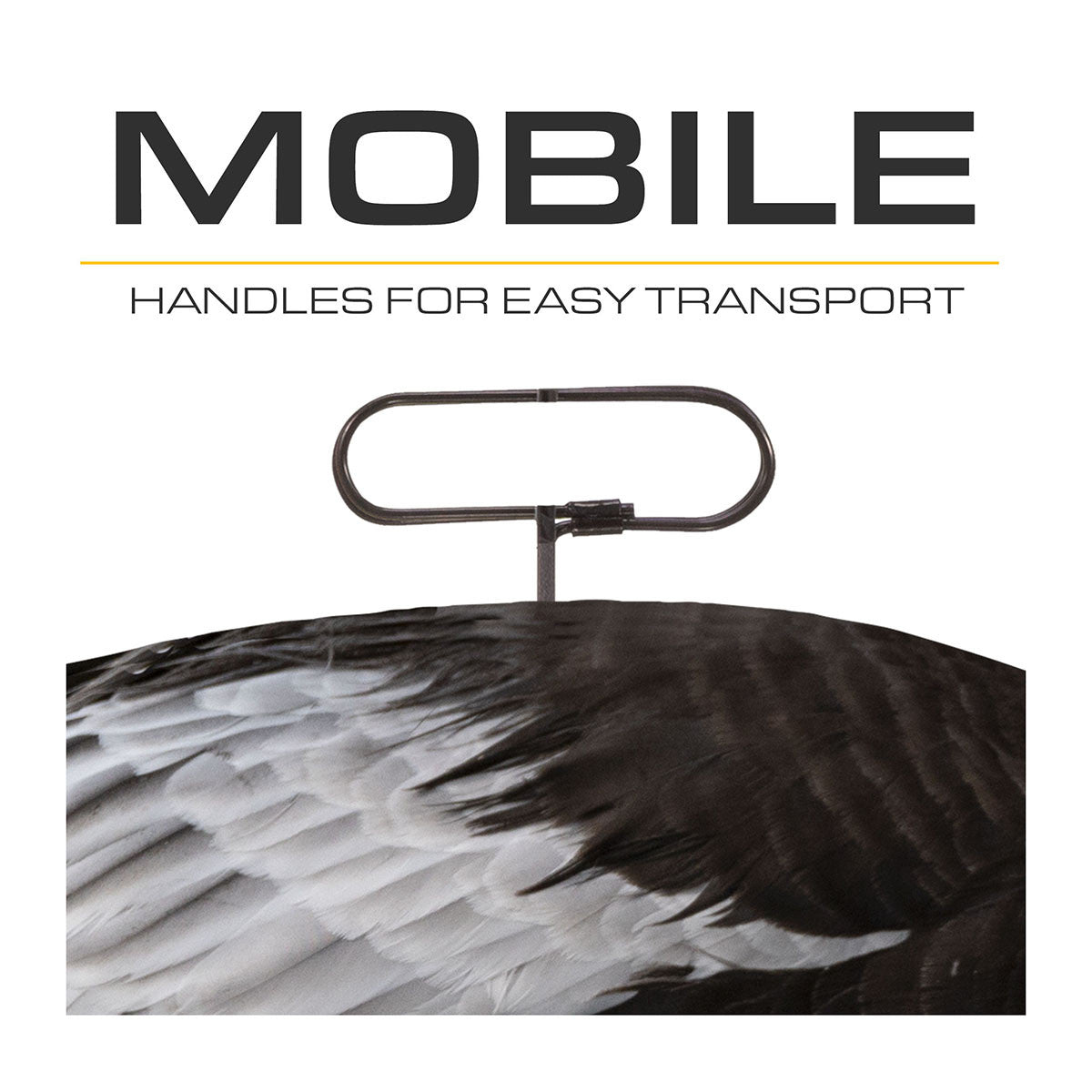 FLATS Magnum Blue Goose Motion Silhouette Decoys - 12 Pack