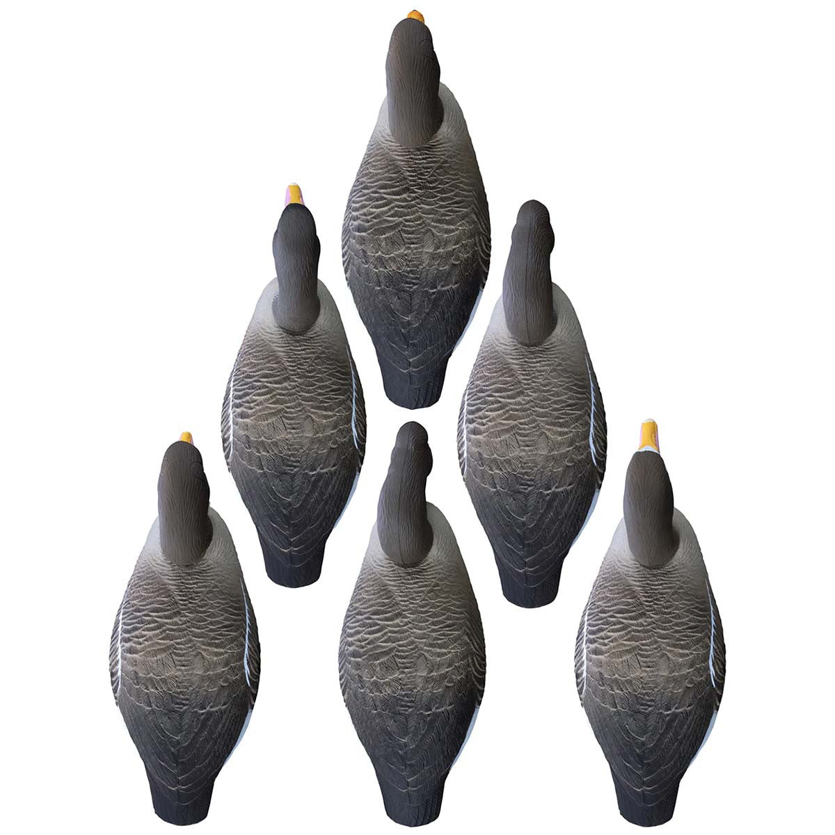 Higdon Outdoors Full-Size Half-Shell Specklebelly Goose Decoys Top View Image