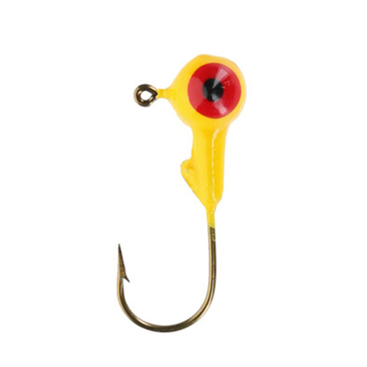 Head Hunter Painted Ball Head Jig Head Image in Yellow