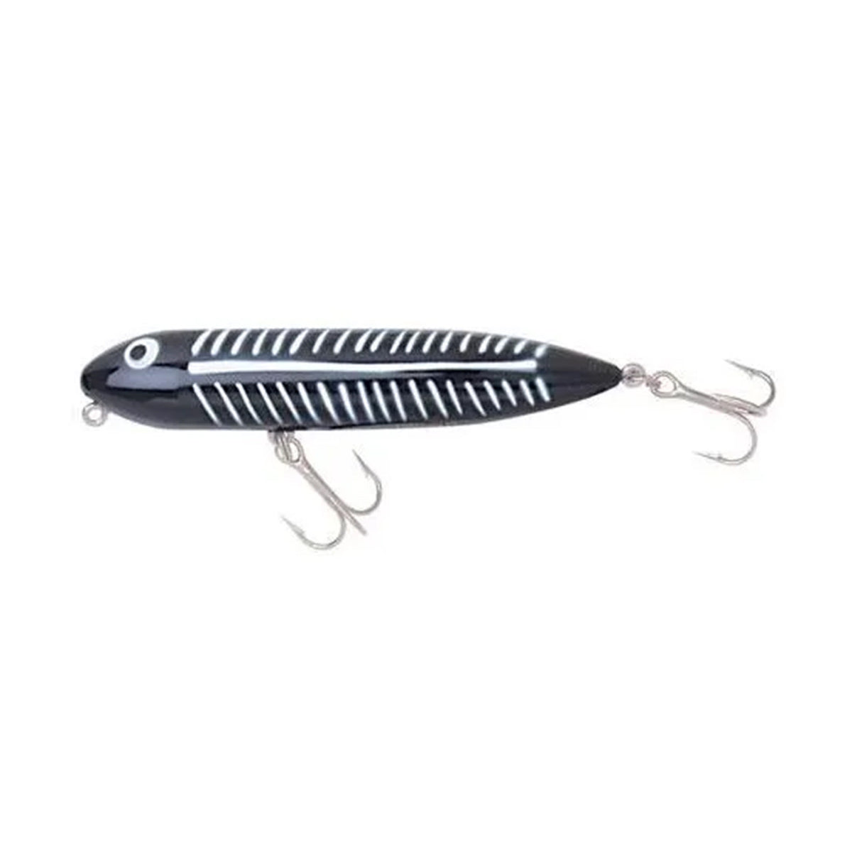 Heddon Zara Puppy Fishing Lure Image in Black Shore Minnow