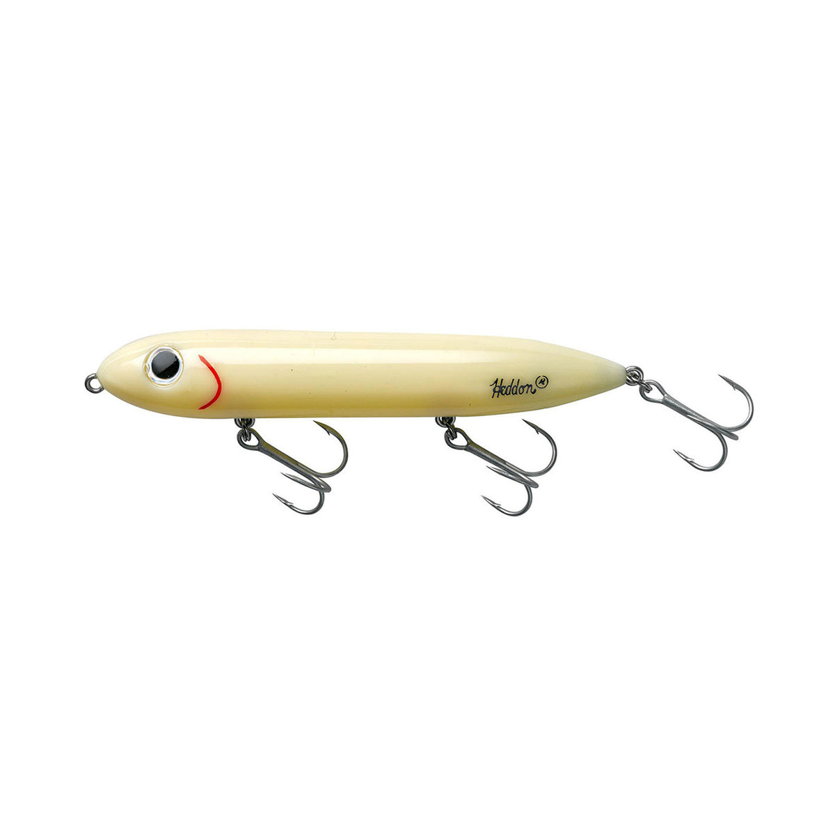 Heddon Super Spook Fishing Lure Image in Bone
