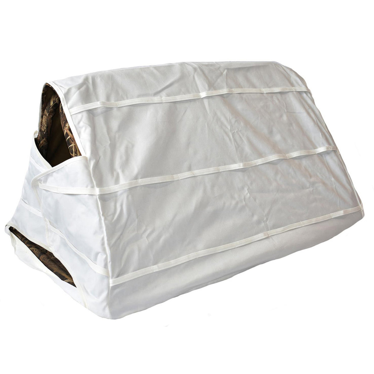 Image of the Heavy Hauler EZ Collapse Dog Blind Snow Cover.