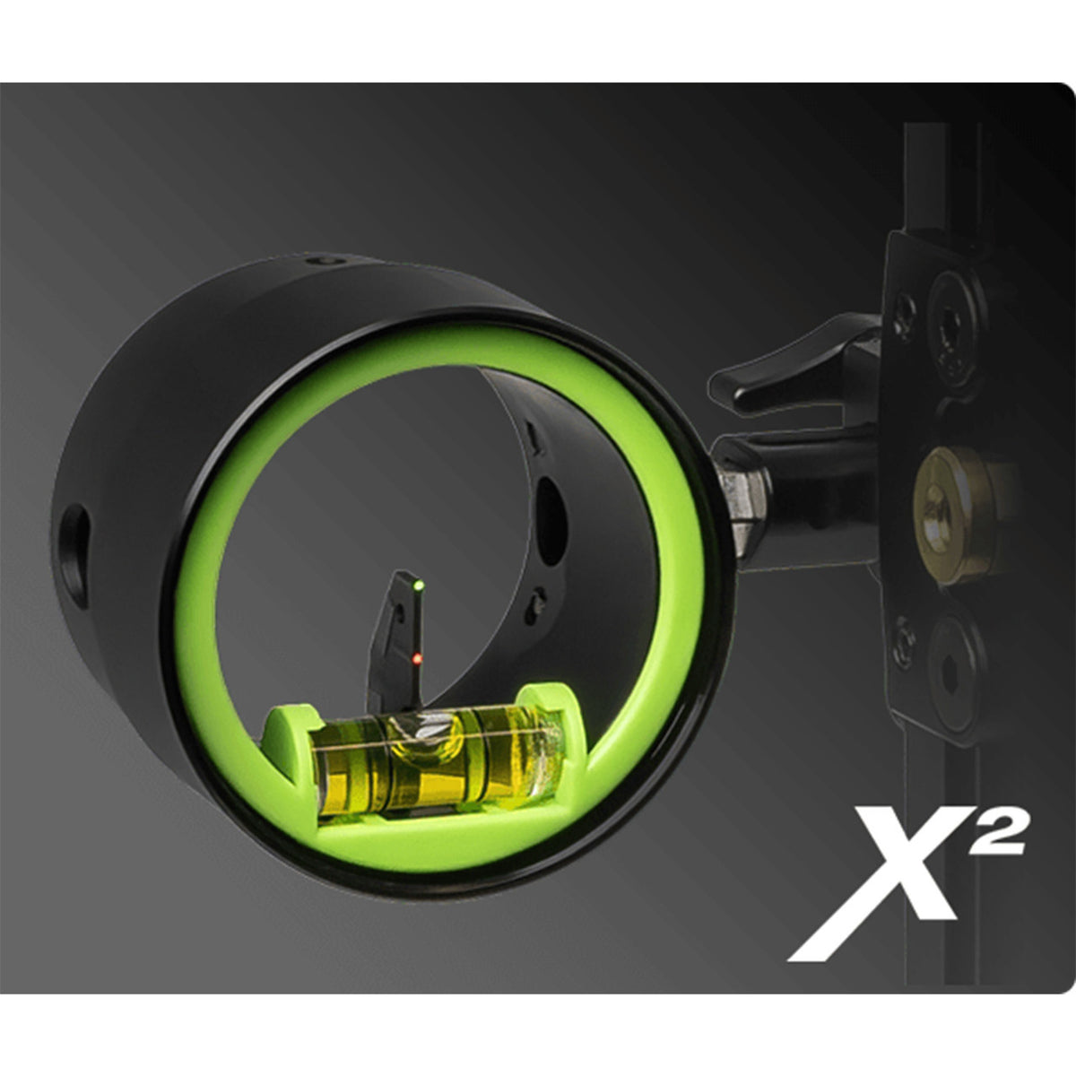 HHA Sports Nytrx X2 2 Pin Bow Sight, Side Mount X2 Image