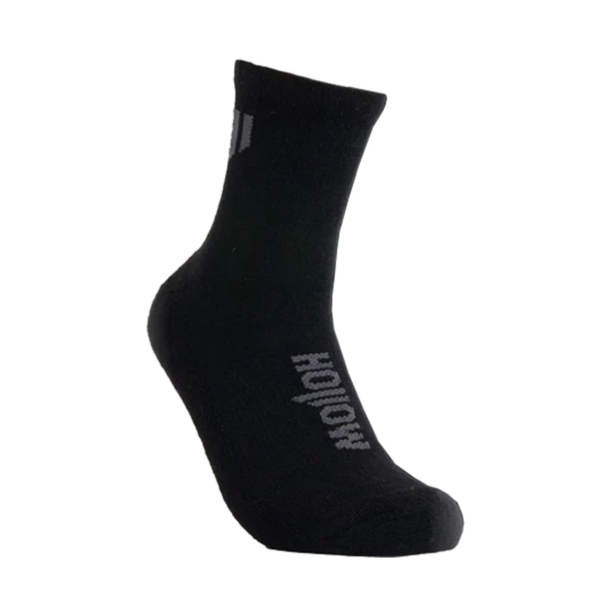 Image of the Hollow Alpaca Ankle Socks in Black