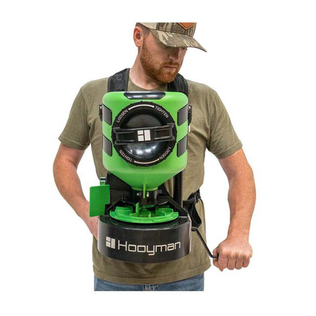 Manual Seeder with Shoulder Harness Rig