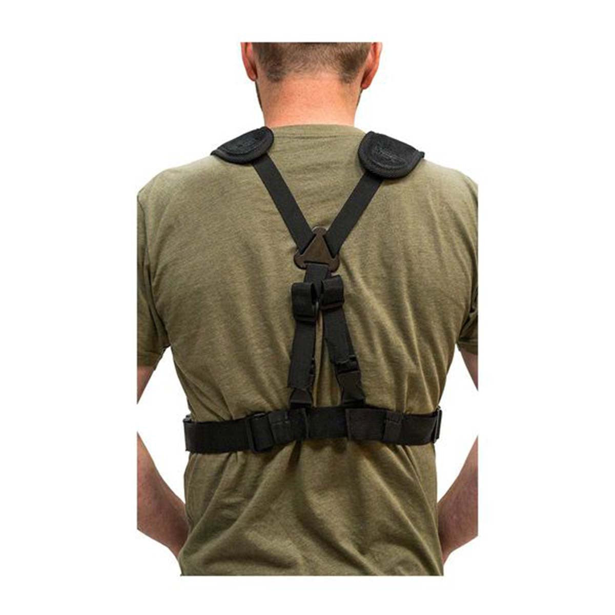 Manual Seeder with Shoulder Harness Rig