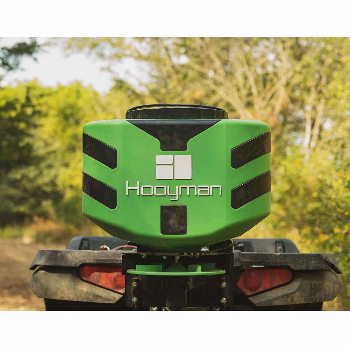 Hooyman 125 lb. ATV Feed, Seed or Fertilizer Spreader On ATV Image