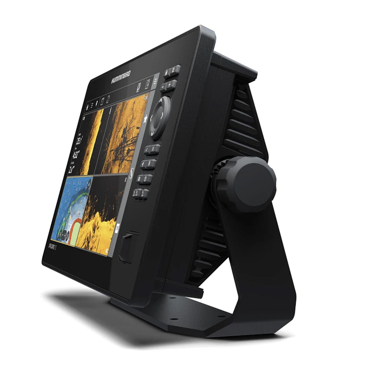 Humminbird XPLORE 10" CHO Fish Finder Side Angled Image