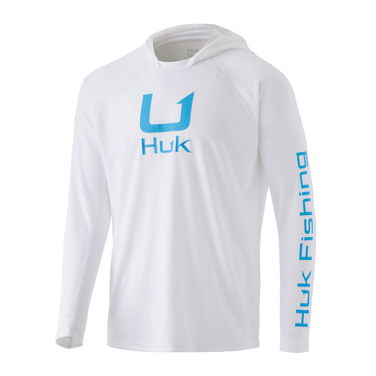 Huk Icon Hoodie Front Image in White