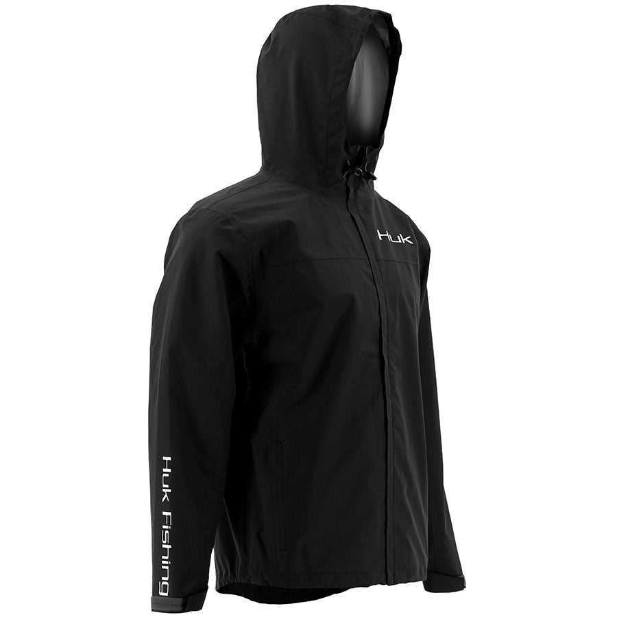 Packable Rain Jacket-Black