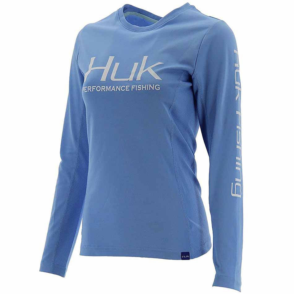 Ladies Icon X Long Sleeve - Carolina Blue