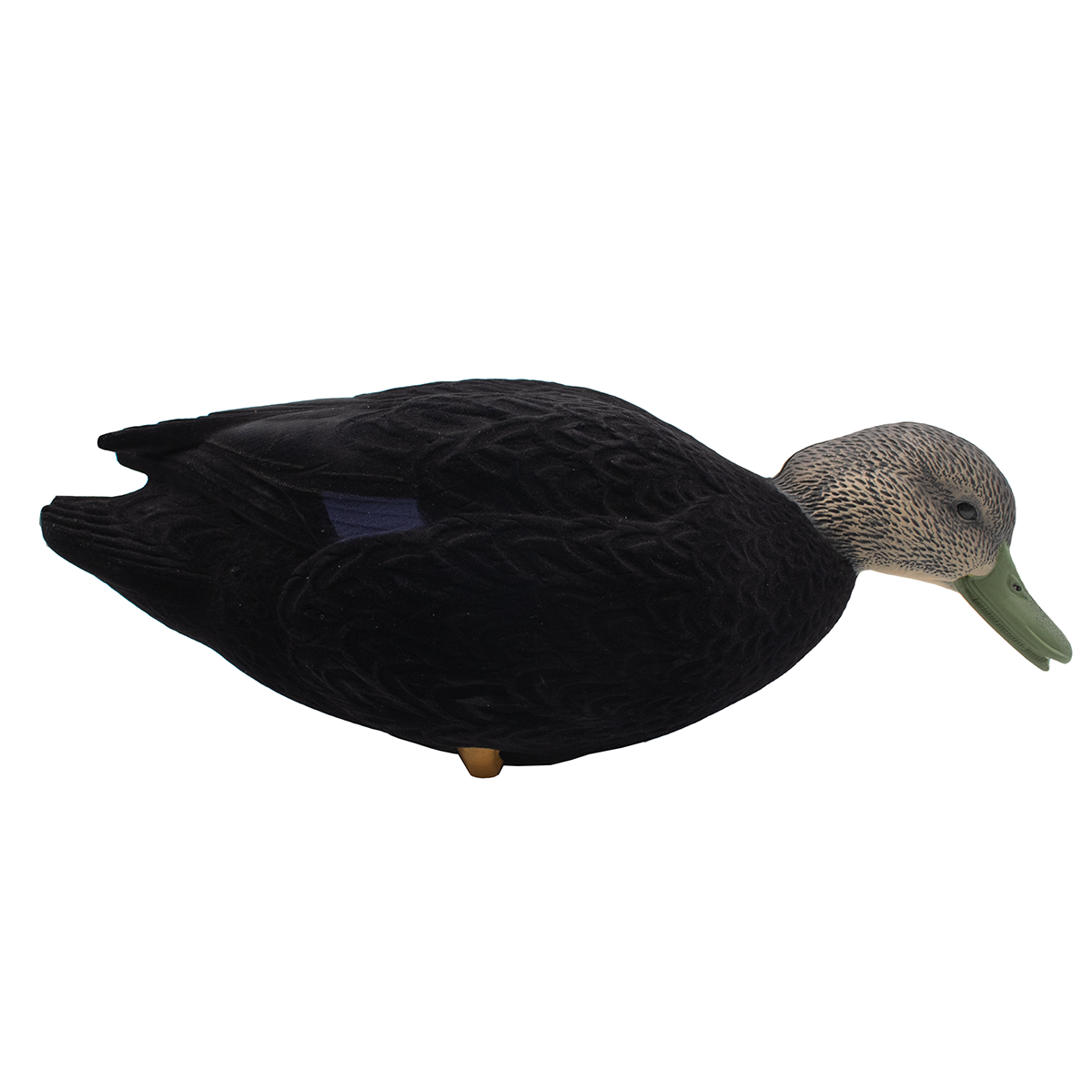 Final Approach LIVE Flocked Full Body Black Duck Decoys