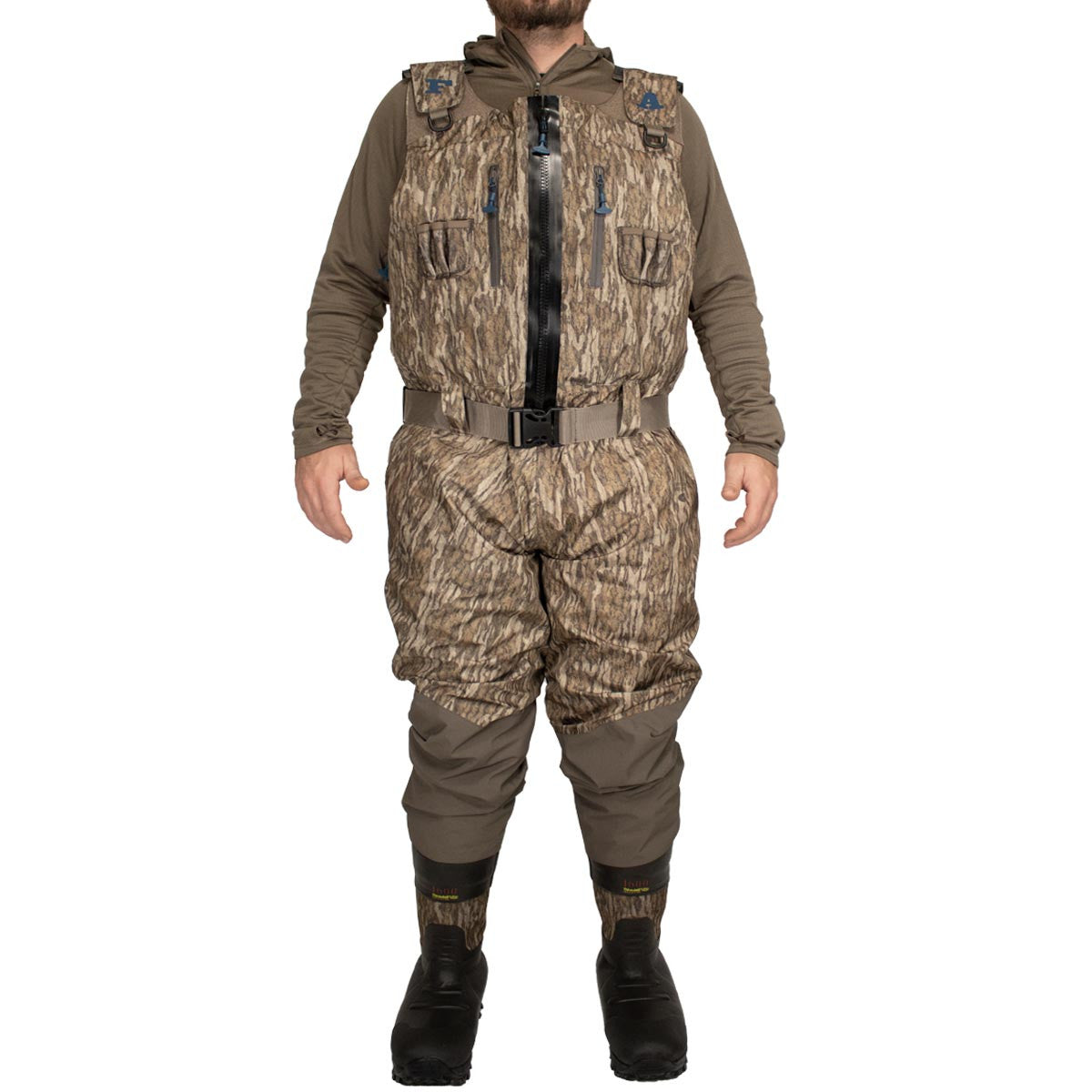 Final Approach Branta 2-in-1 Insulated Breathable Waterfowl Waders - Mossy Oak Bottomland