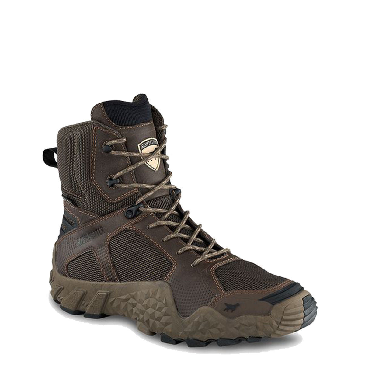 Irish Setter VAPRTREK Men's 8" Waterproof Leather Boot, Stone Variation