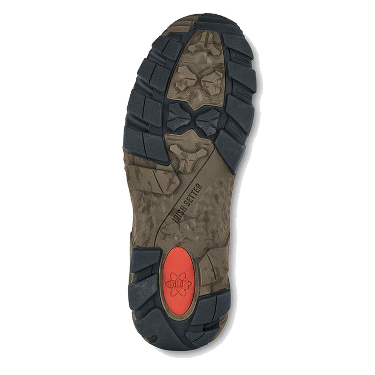 Irish Setter VAPRTREK Men's 8" Waterproof Leather Boot, View of the Sole, Stone Variation
