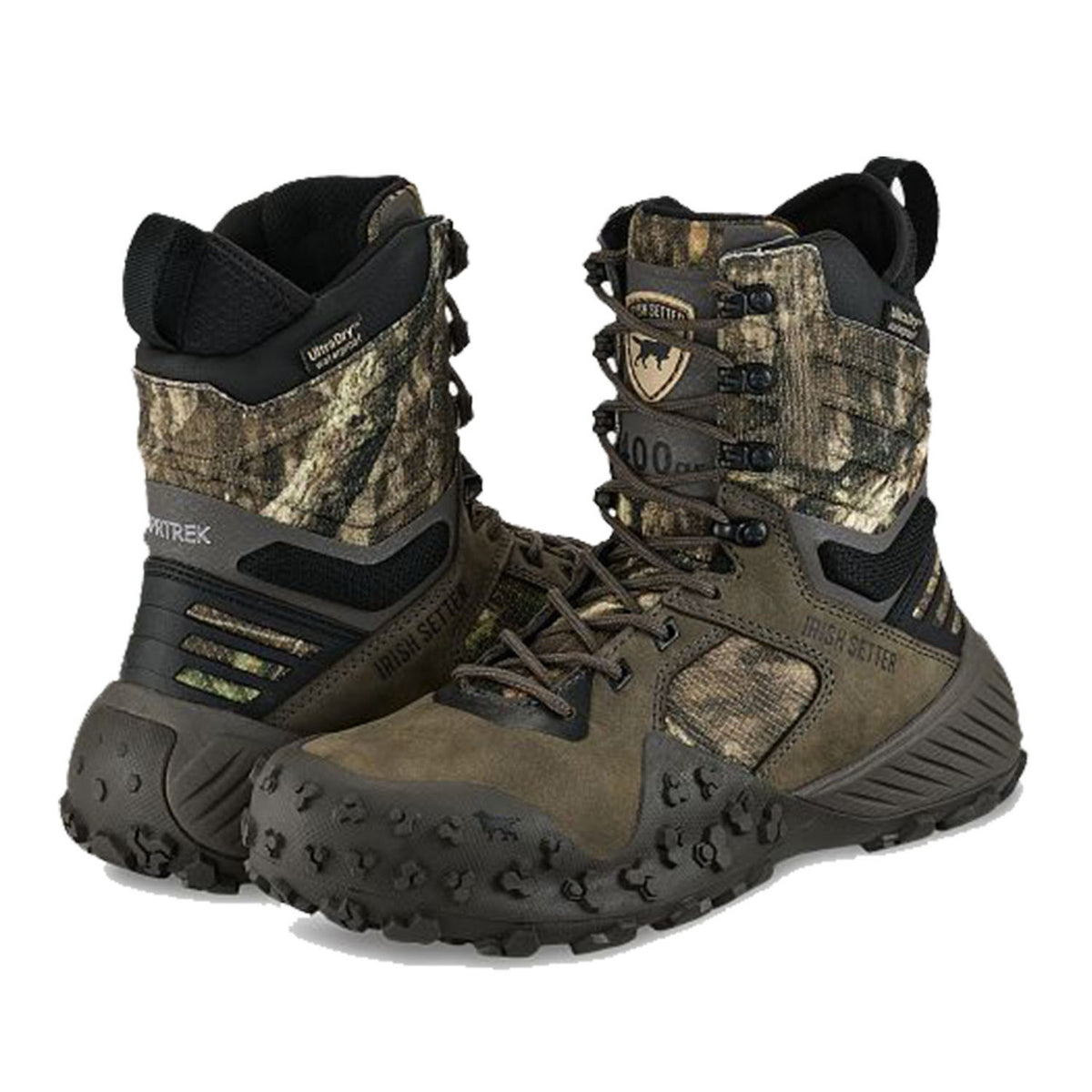 Irish Setter Women's VaprTrek 8" 400g Waterproof Leather Boots Pair Image