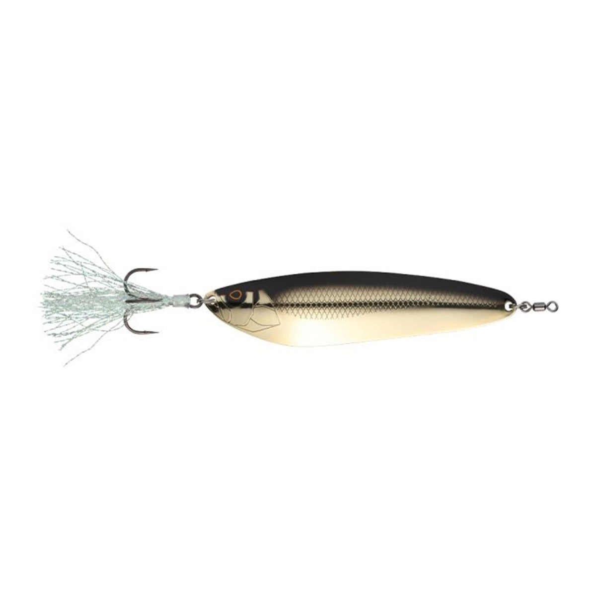 Jackall 4.7" Counter Back Spoon Image in Champagne Bait
