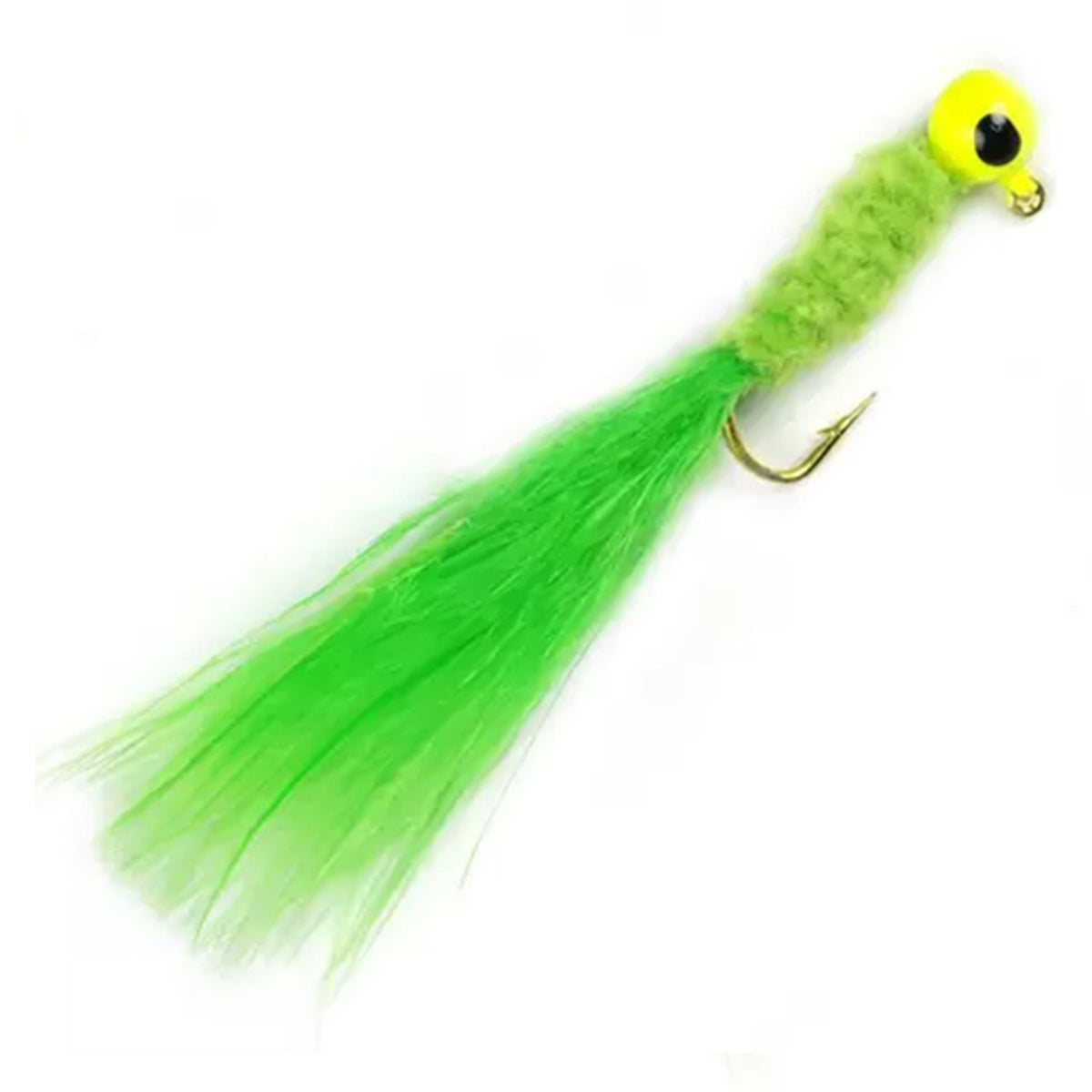 Image of the Beetle Bou Jig in Chartreuse