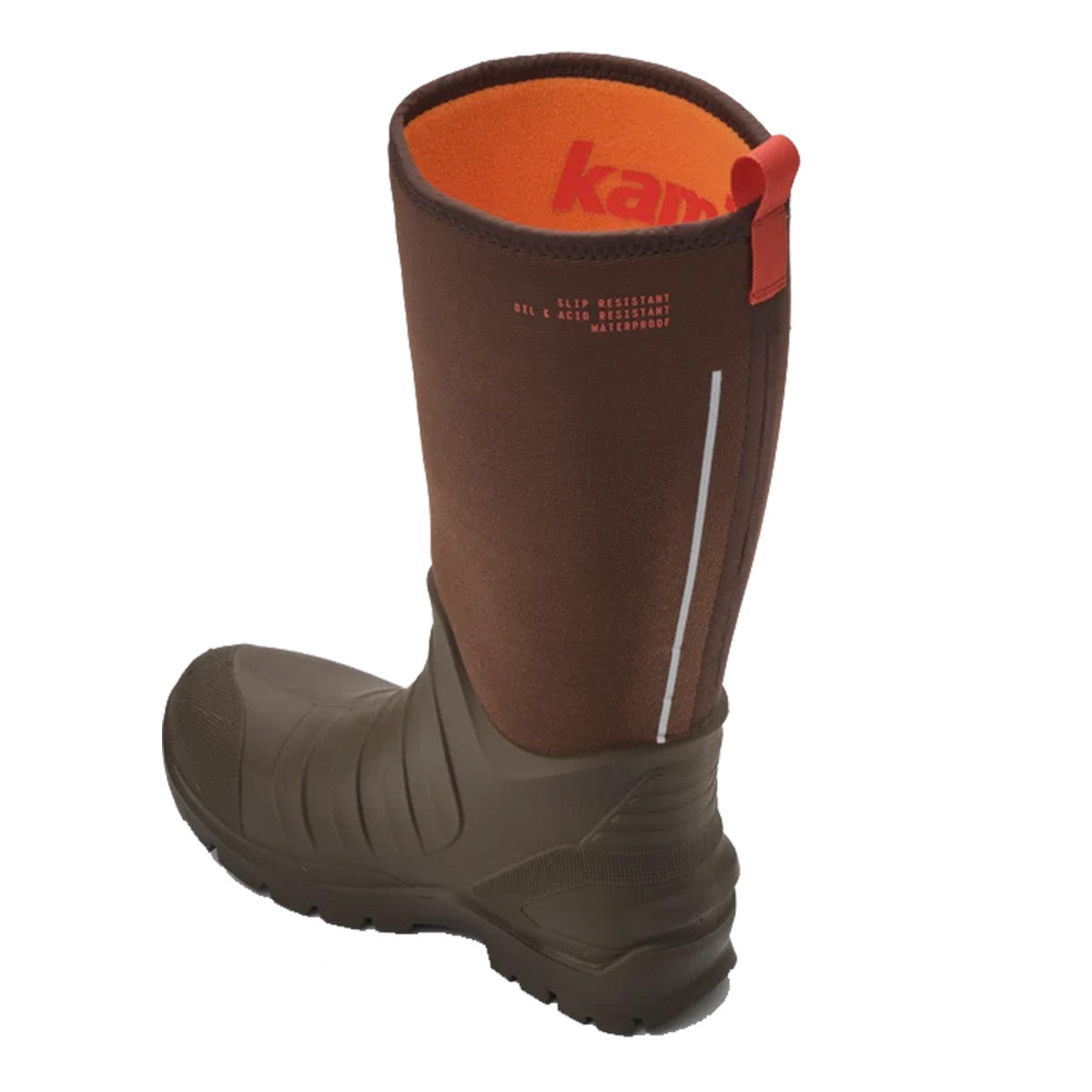 Back and Top Image of the Kamik Field Day Neoprene and Rubber Boots.