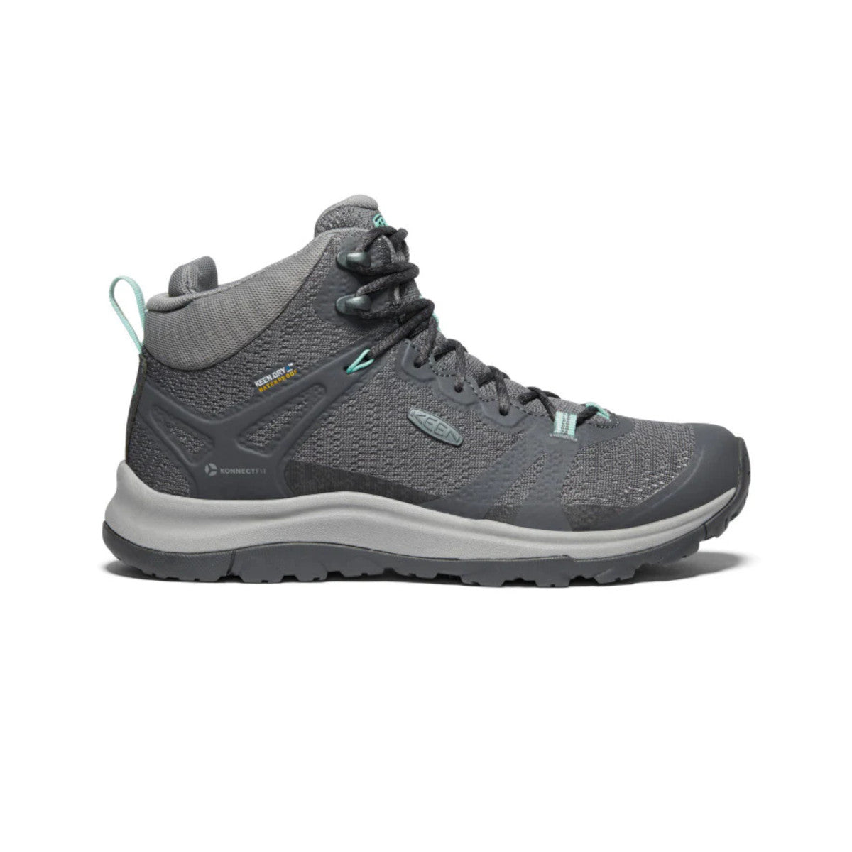 Side Image of the Keen Women's Terradora II Mid Waterproof Boot.