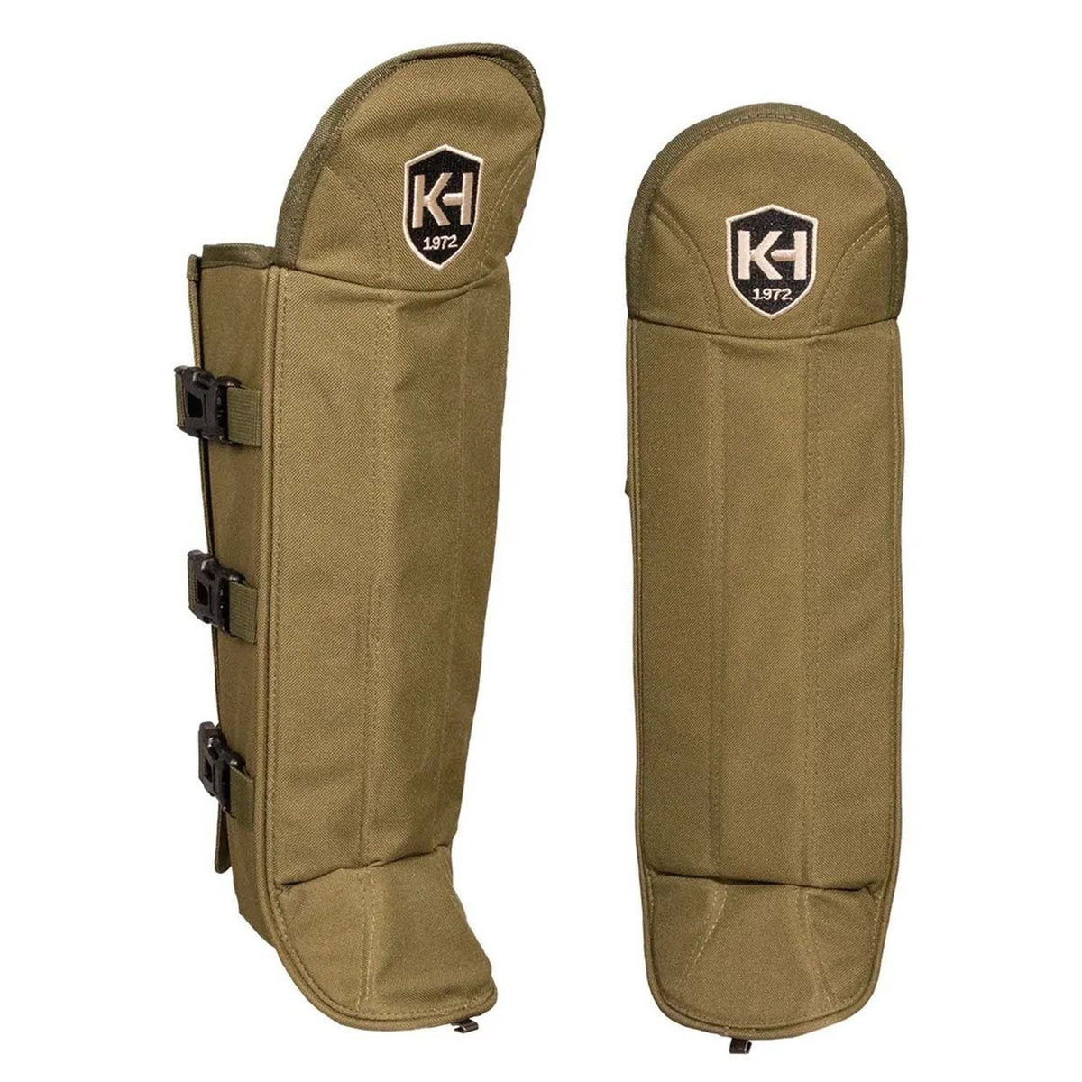 Product Image of the Knight and Hale OD Green Snake Gaiters.