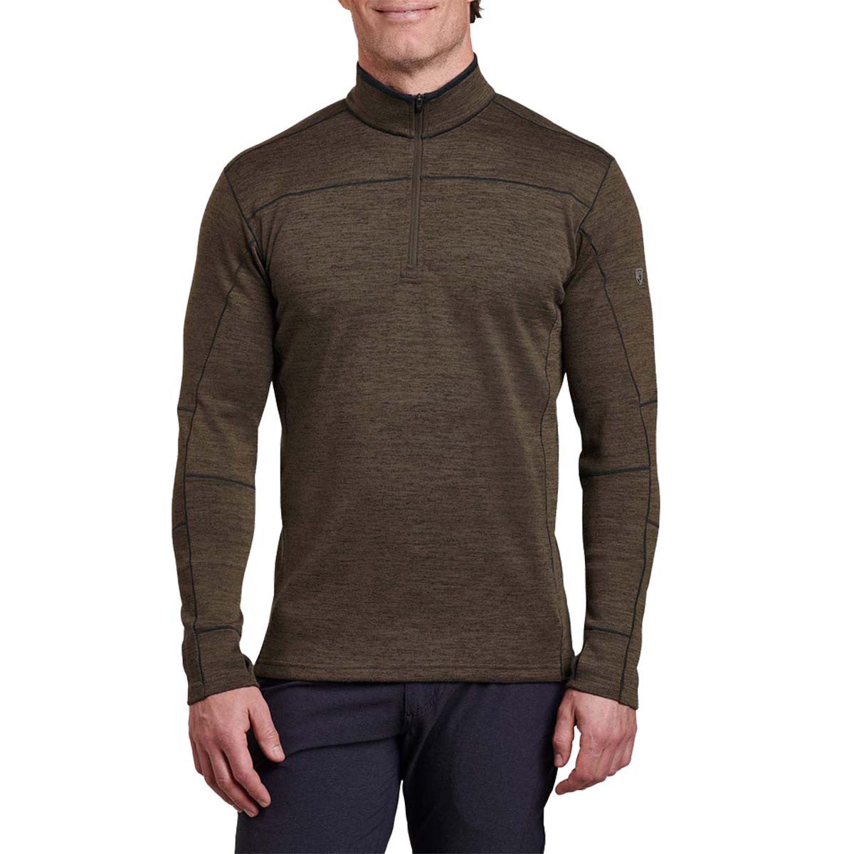 Kuhl Ryzer 1/4-Zip Pullover Image in Dark Moss