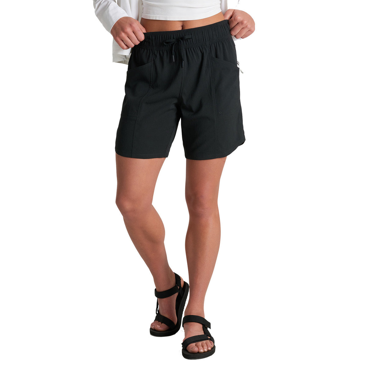 Front Image of the Kuhl Women's Kalypso 7" Shorts.
