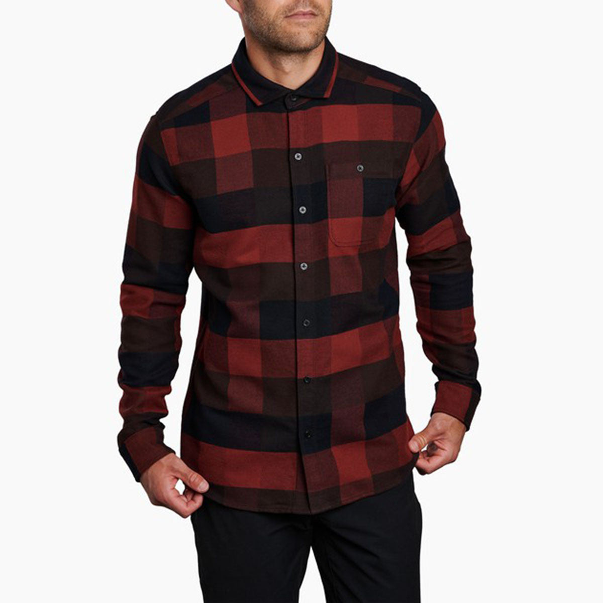 Pixelatr Long Sleeve Flannel Shirt