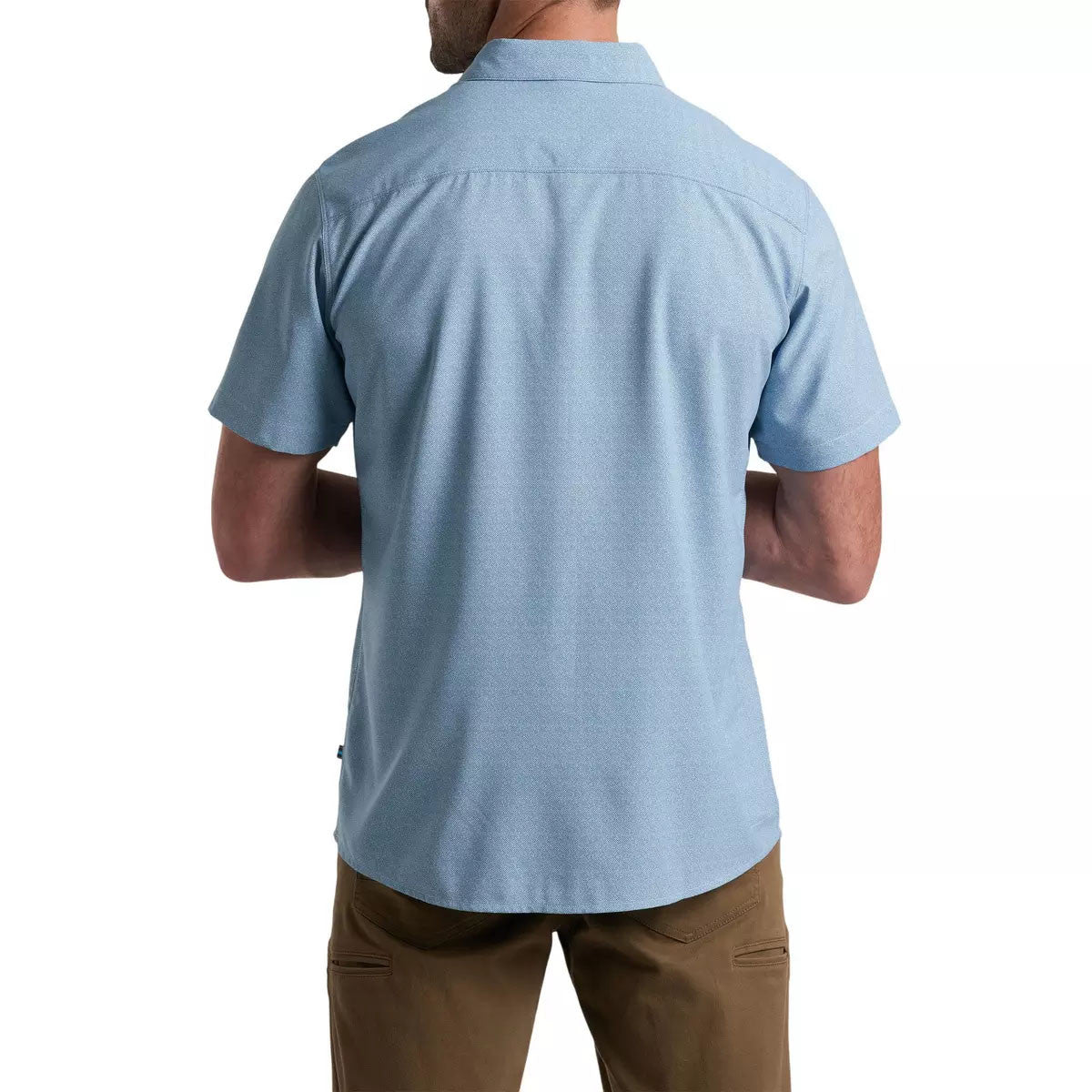 Back Image of the Kuhl Persuadr Short-Sleeve Shirt.