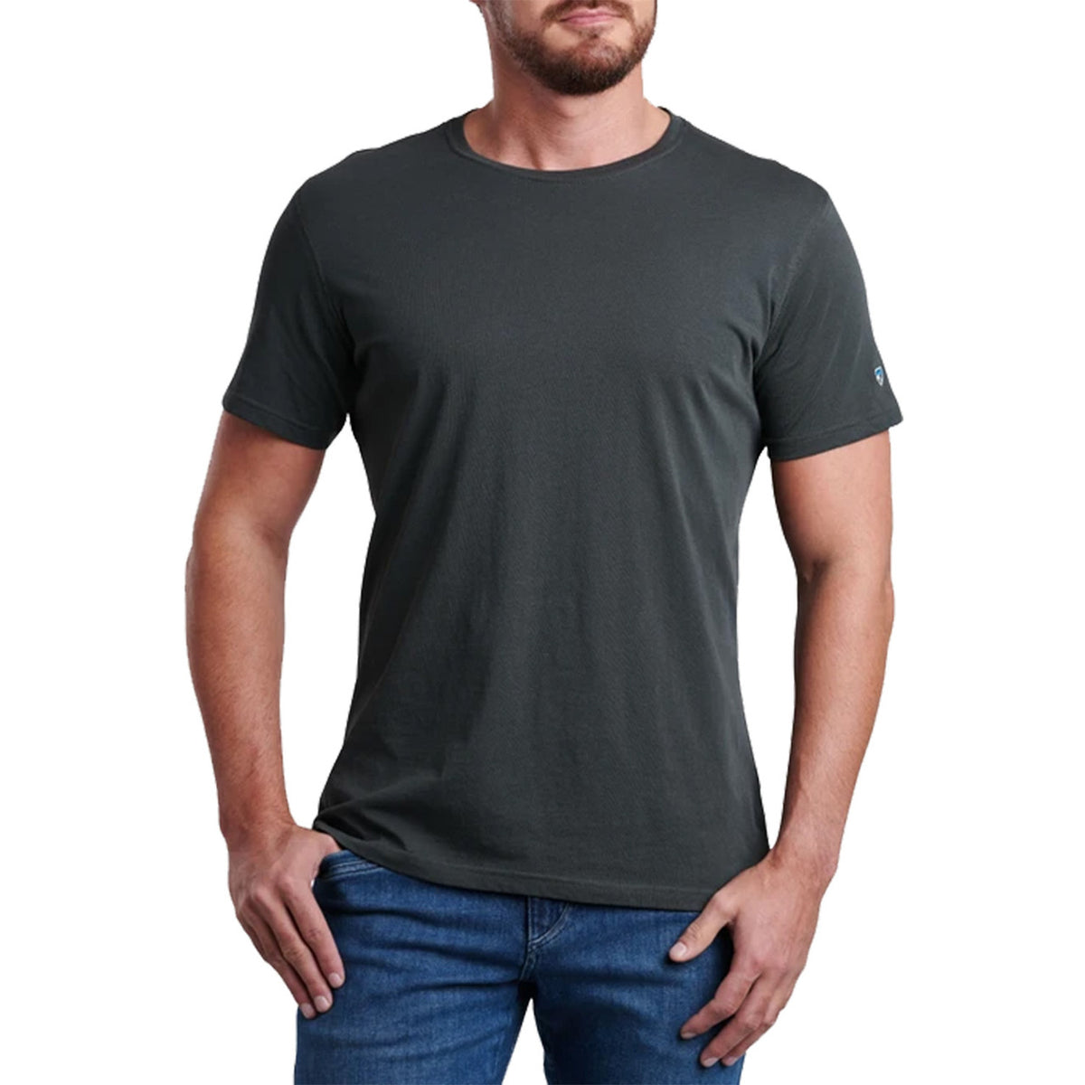 Image of the Kuhl Superair T-Shirt in Carbon