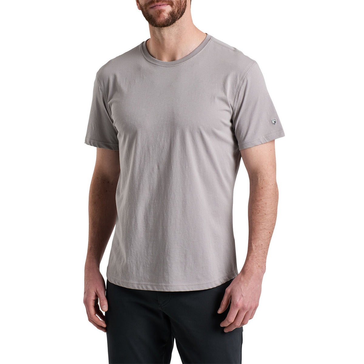Image of the Kuhl Superair T-Shirt in Cloud Gray